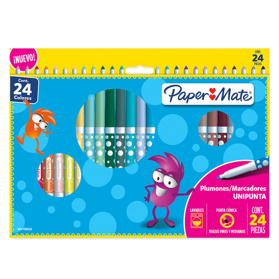 Marcadores Paper Mate